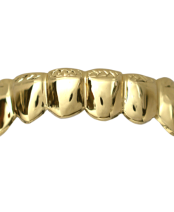 Gold Solid Bottom Grill