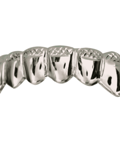 Silver Solid Bottom Grill