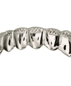 Silver Solid Bottom Grill