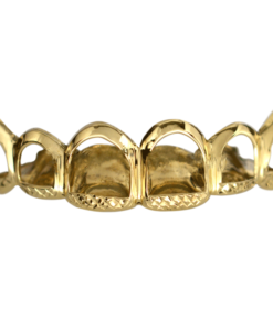Gold Open Face Top Grill