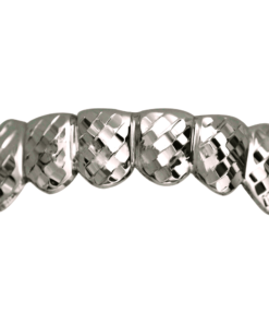 Silver Solid Bottom Grill